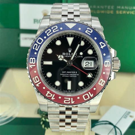 2018 rolex gmt pepsi for sale|rolex pepsi 2022 price.